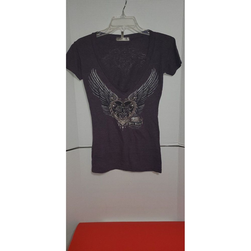 Harley Davidson Women's Shirt, Size Medium. 2016 Bike Week, Daytona FL., 75...